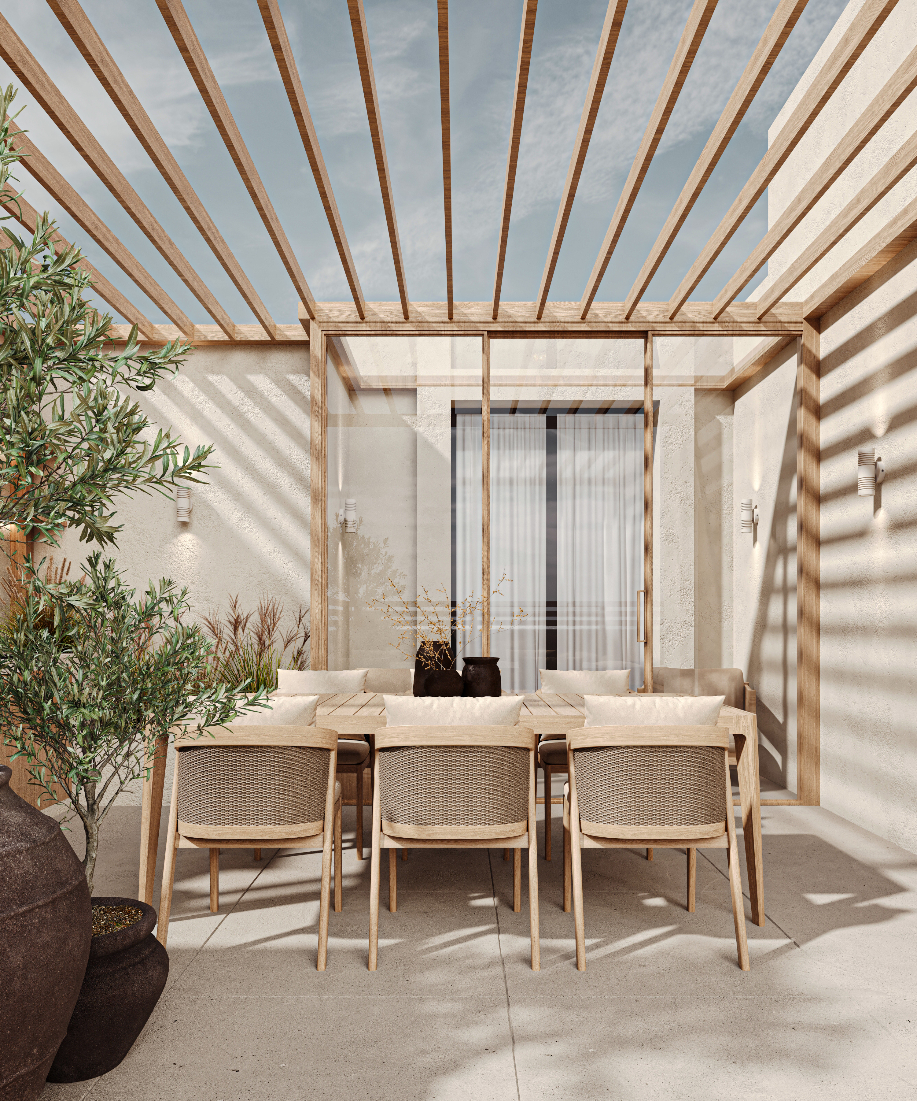 户外屋顶休闲区丨EgyptCairo丨arkeh_designs-10