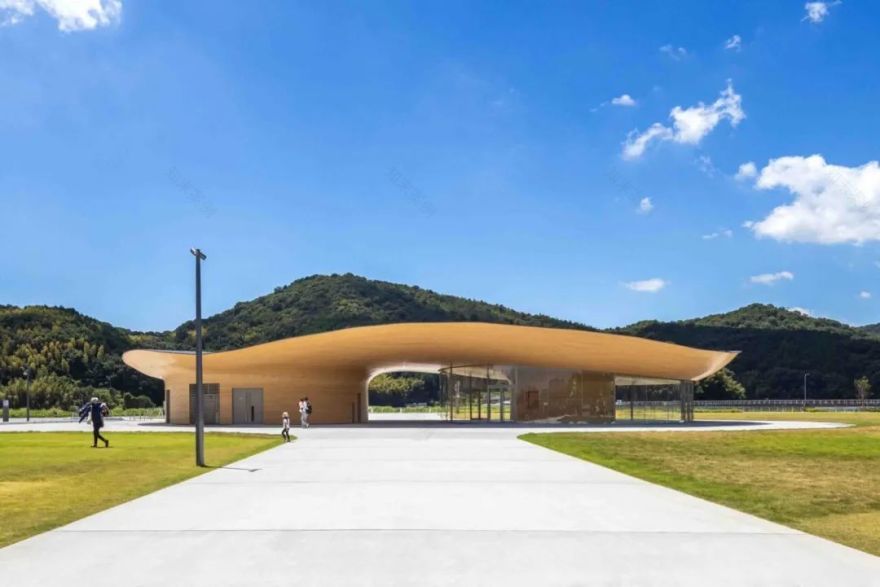 日本仓敷市“竹之门”丨隈研吾建筑都市设计事务所-5