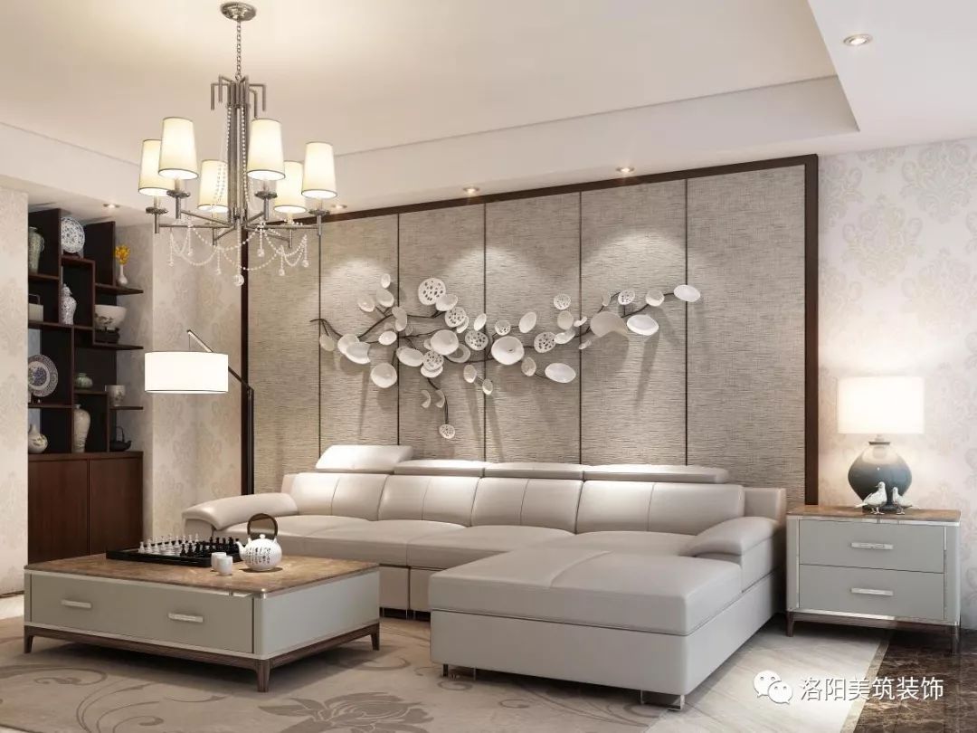 客厅背景墙装修设计案例解析-17