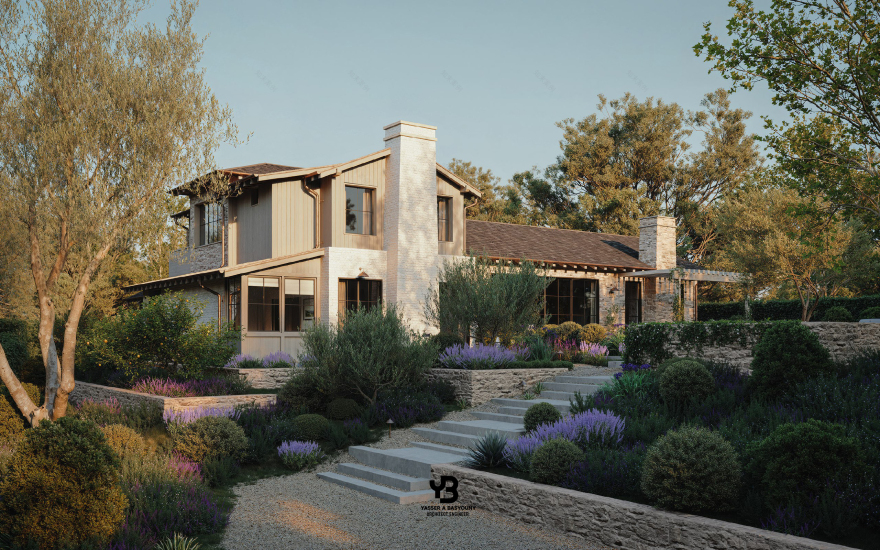 Modern Farmhouse villa-3