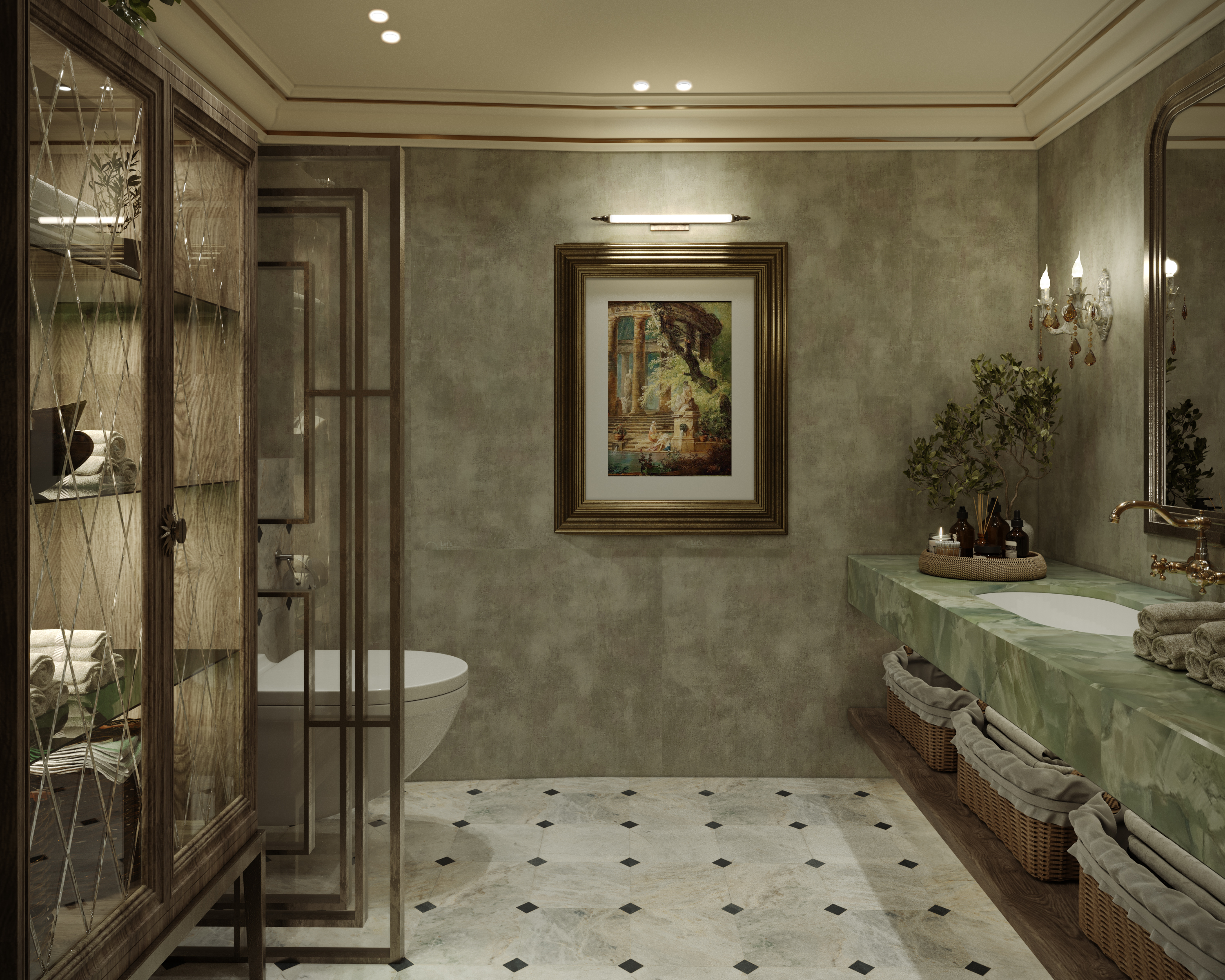 Powder room design-6