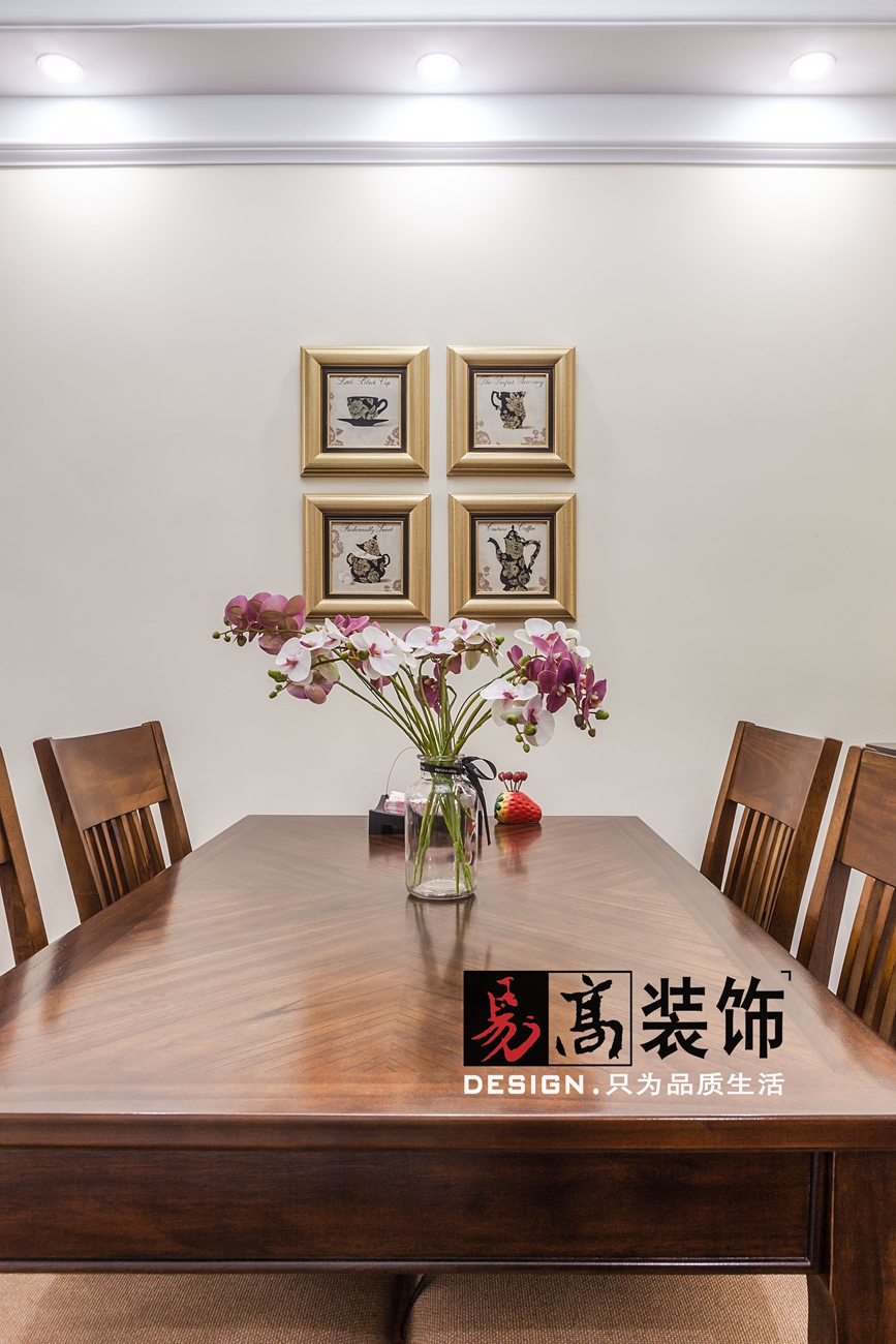 96 平米美式三室两厅，易高装饰打造不一样的空间-11