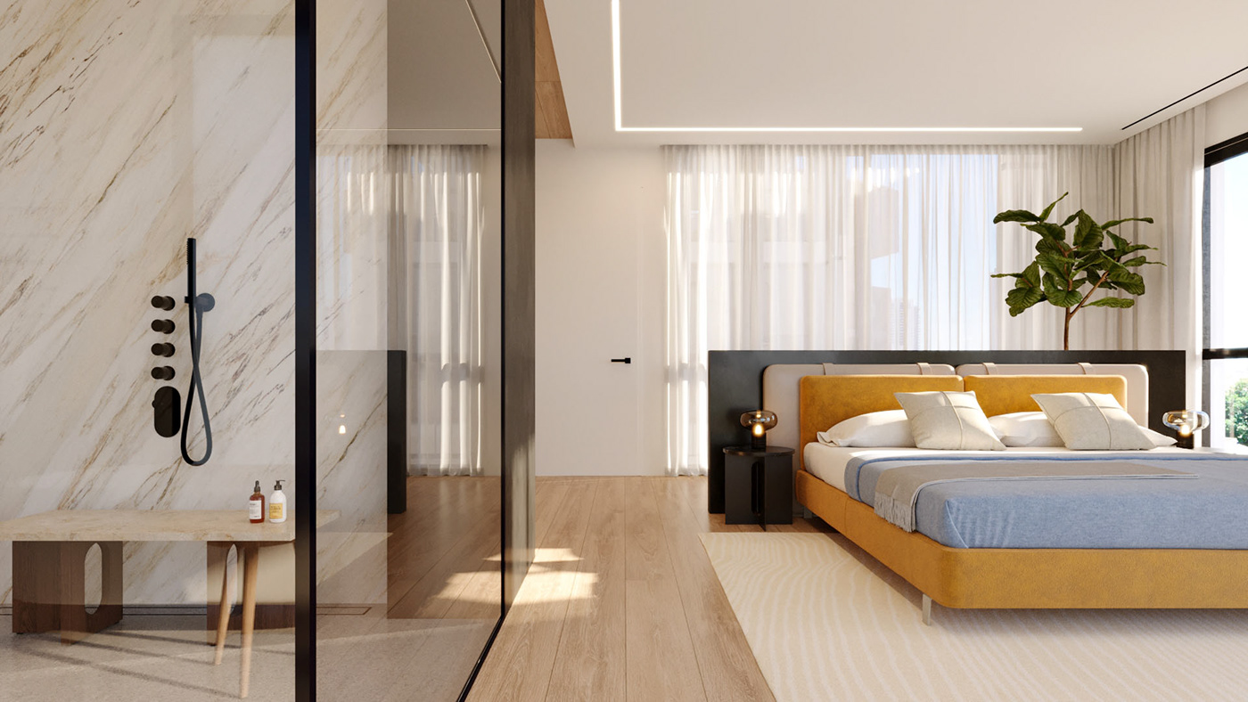 特拉维夫摩天公寓丨以色列特拉维夫丨Bar Orian-12