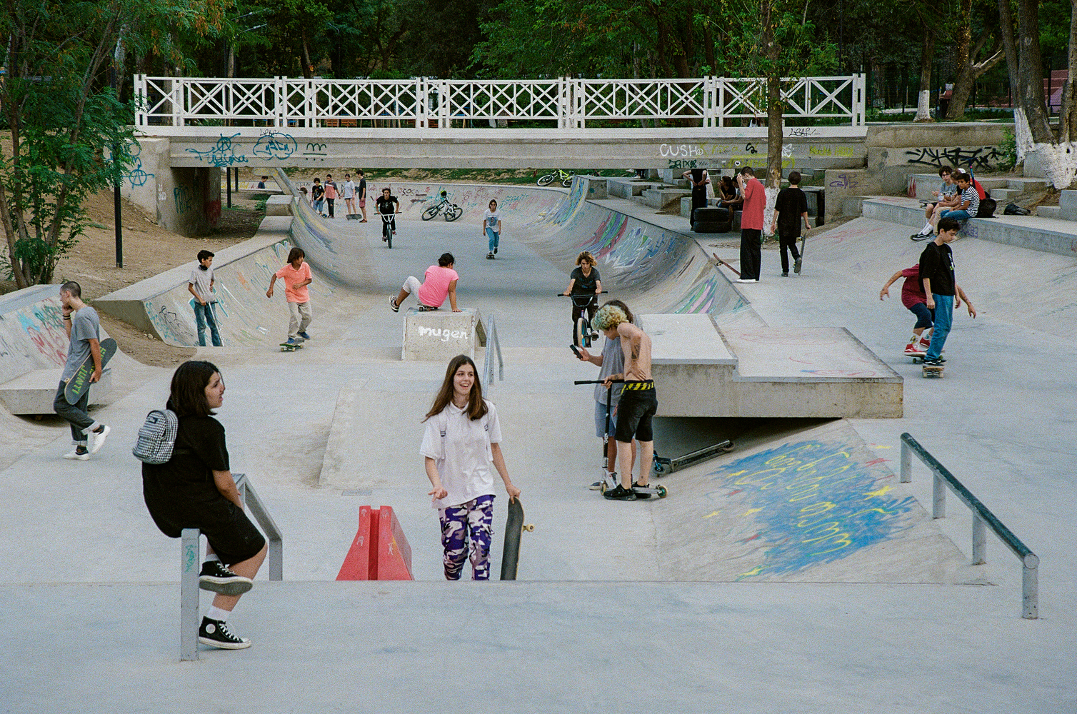 格鲁吉亚第 Mziuri 滑板公园和公园游乐场丨David Giorgadze Architects-31