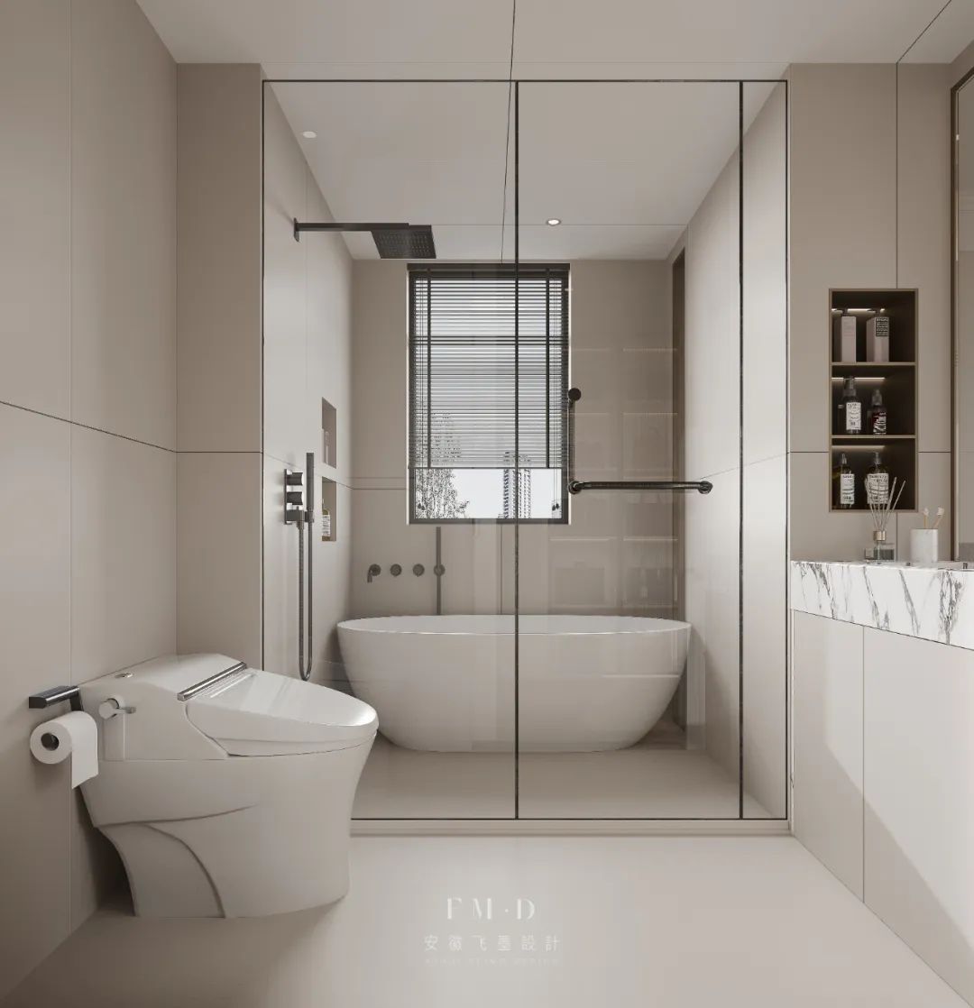 140㎡法式自由空间丨中国六安丨飞墨设计组-47