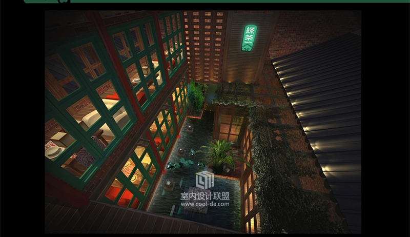 主题餐厅设计-杭州绿茶餐厅设计-8