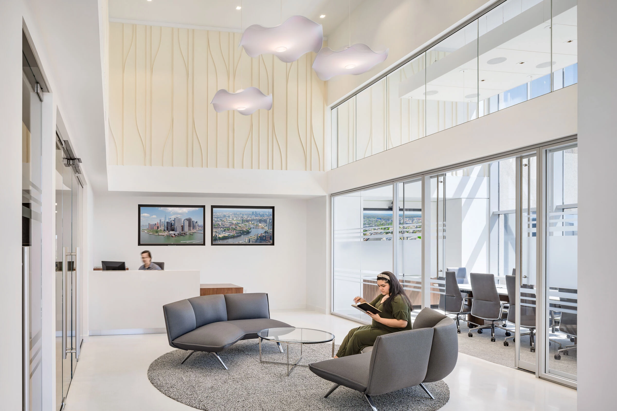 跨国保险公司的现代办公空间丨美国康涅狄格丨MKDA-17