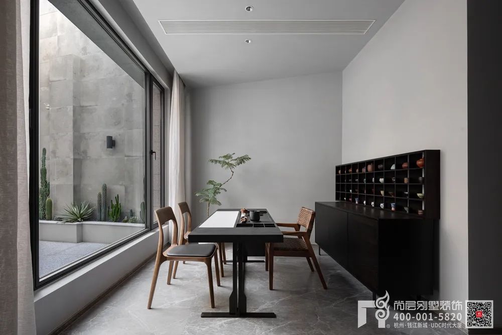 12月新作丨浦江华欣府邸，700㎡现代简约别墅设计，光影映画，构绘心境的微澜！-76