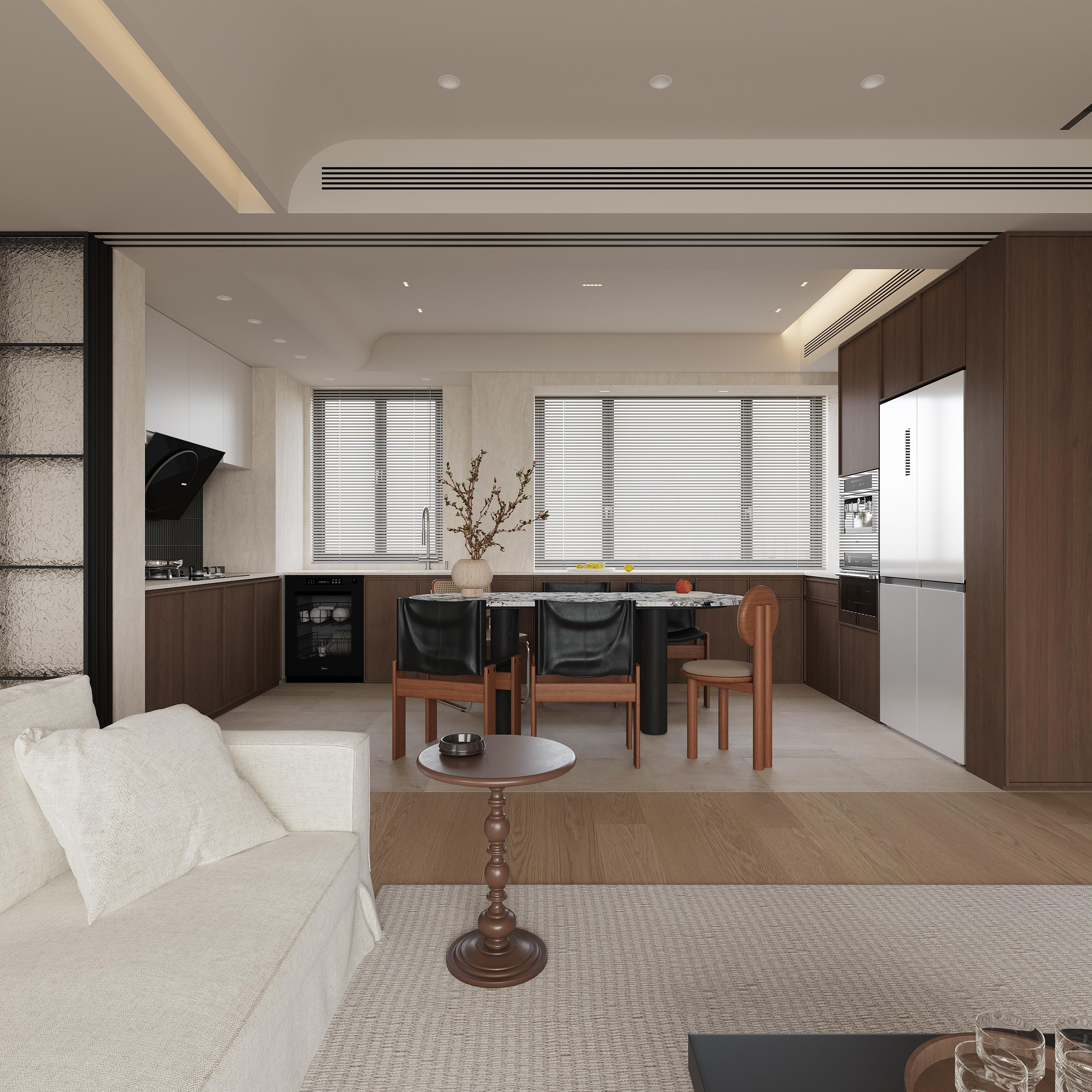 广州万科城市之光-中古风样板房设计-12