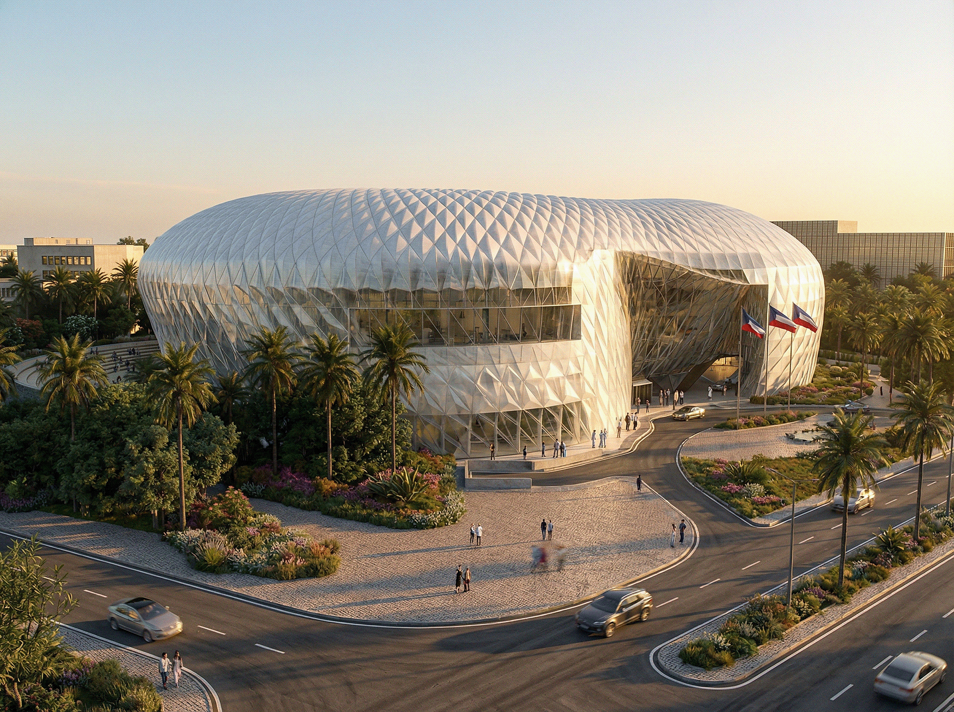 文化中心渲染设计-3