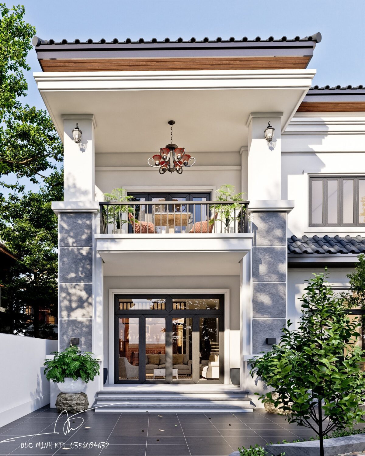 免费Sketchup房屋外观模型丨Do Duc Minh-2