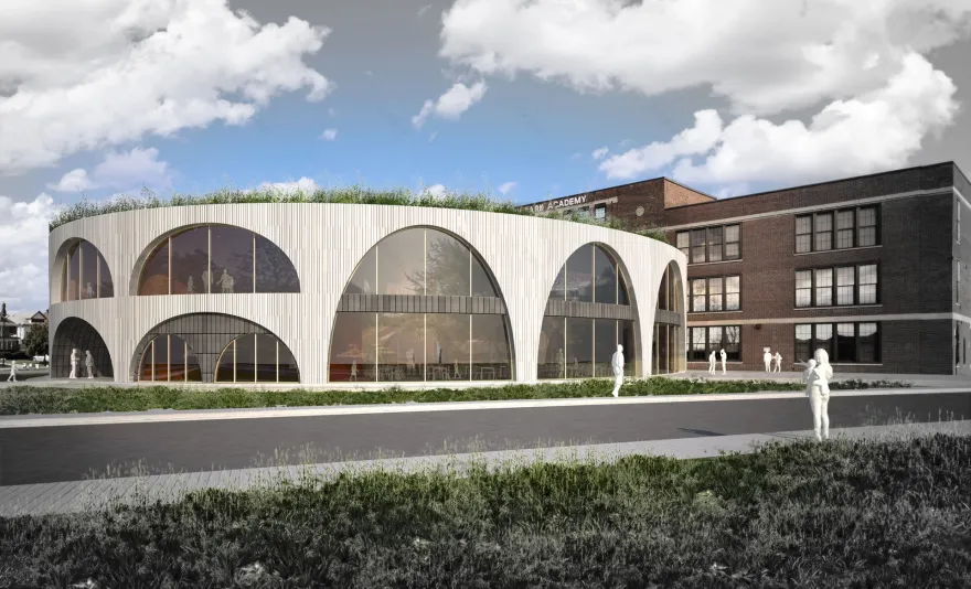 North Park Academy 扩建项目丨美国布法罗-4