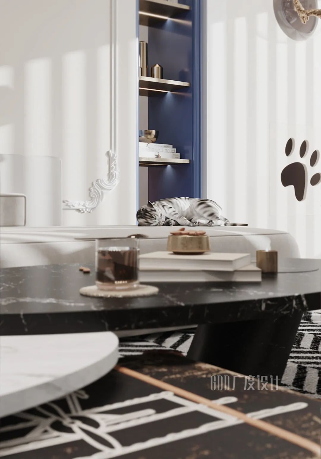 巴黎掠影 · 浪漫法式设计的空间魅力丨中国温州丨GDD广度设计-68