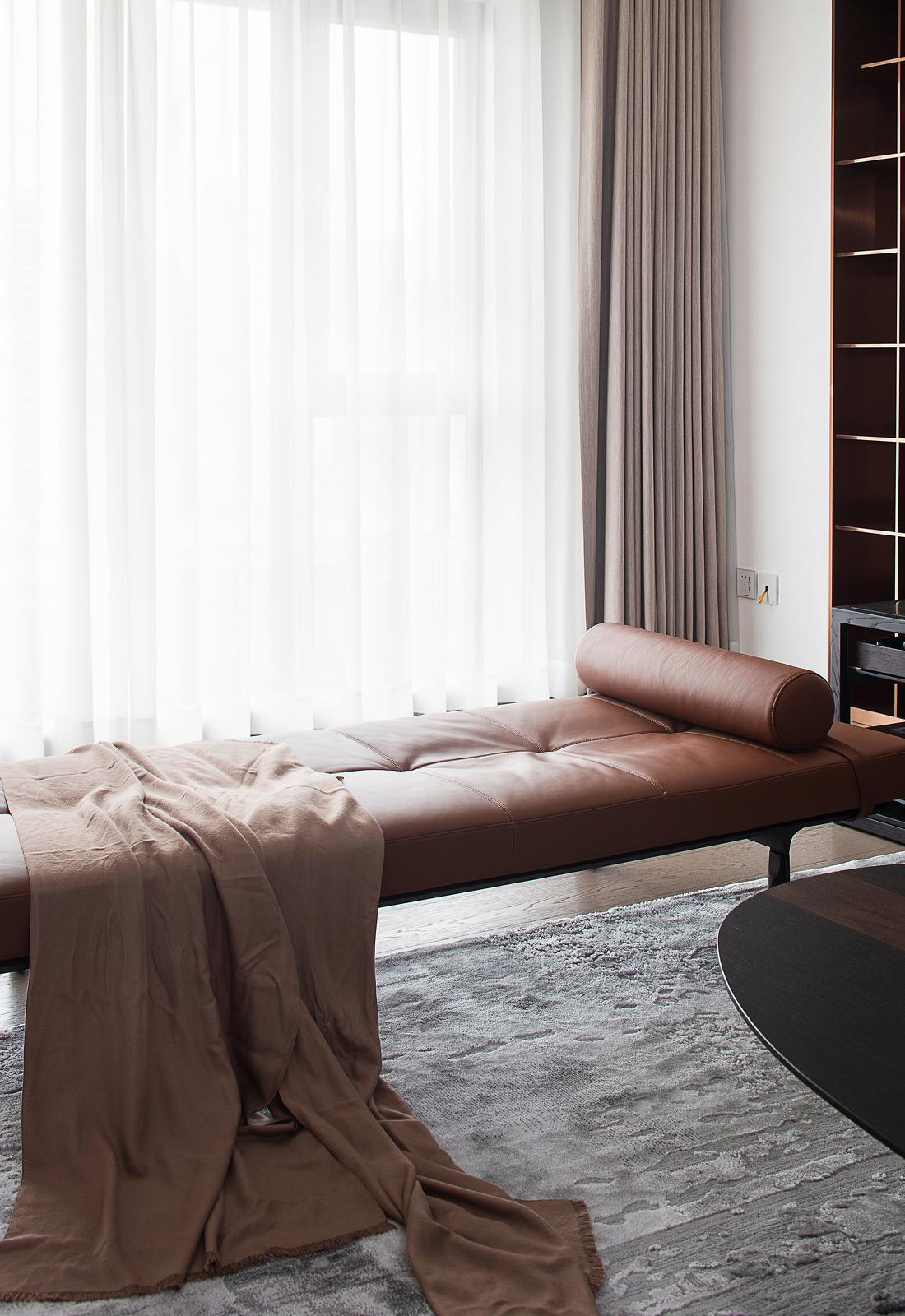 
原木与留白--现代轻奢舒适雅居 -6