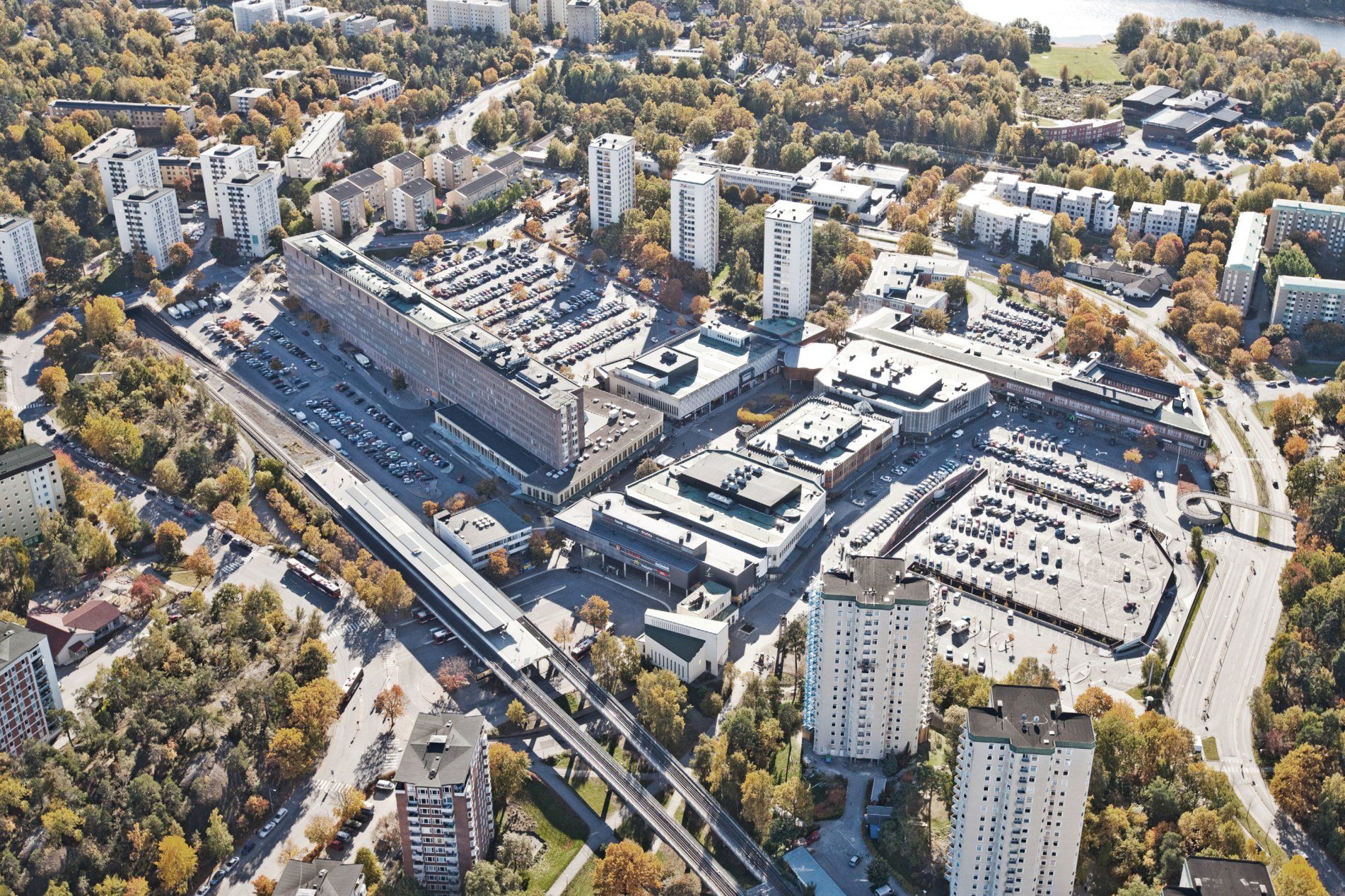 斯德哥尔摩 Farsta 中心改造-15