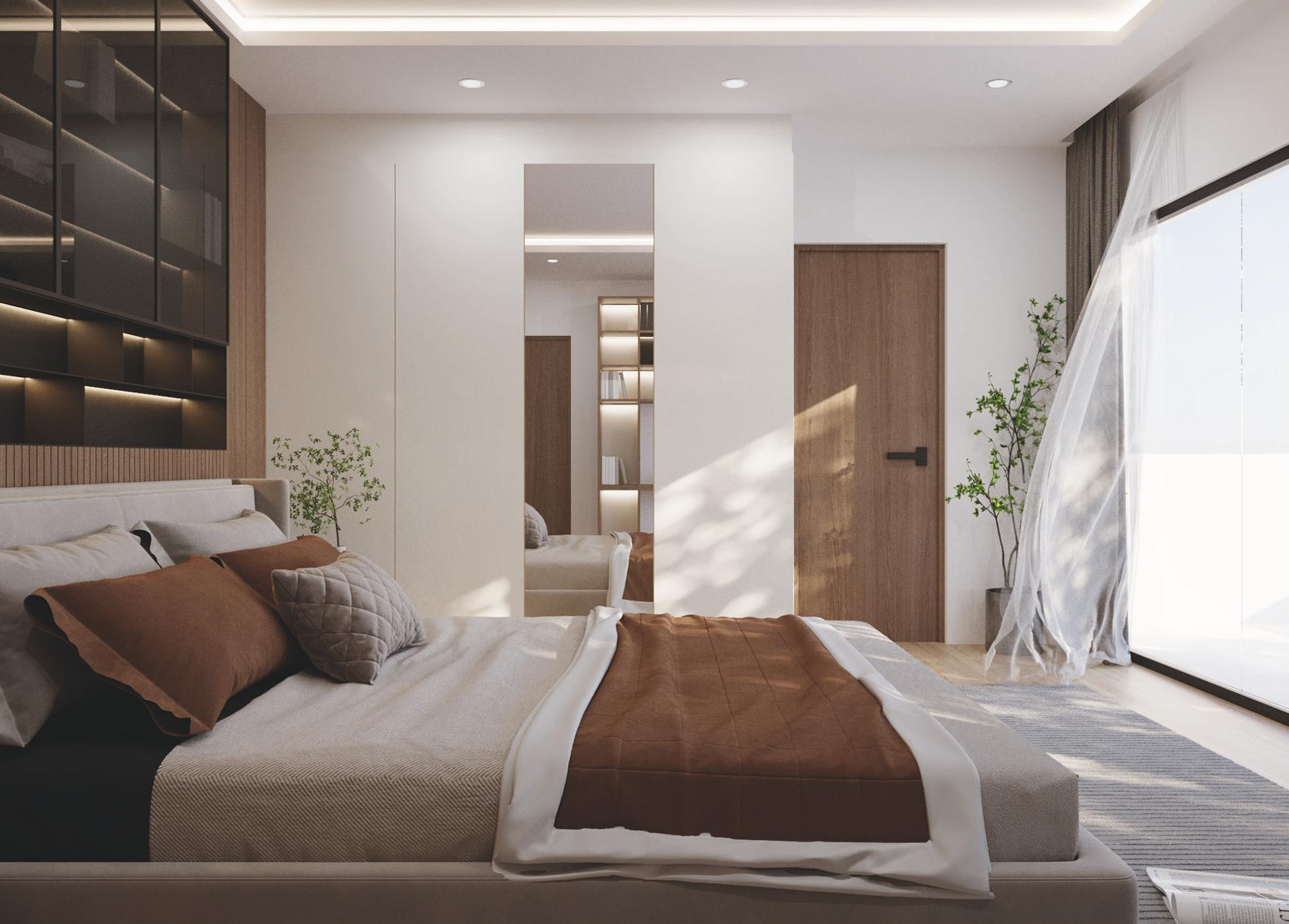 迪拜现代简约别墅室内设计丨阿联酋迪拜-20