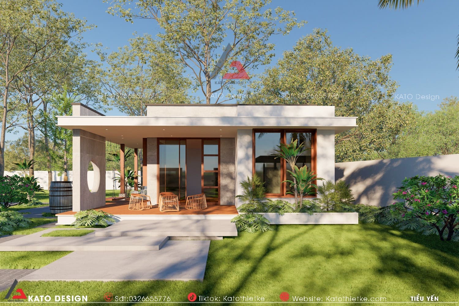 小燕屋(注:TIỂU YẾN音译为小燕,因缺乏更多背景信息,这是基于音译的常规处理,可能与实际情况有偏差) 丨KATO Thiết Kế-0