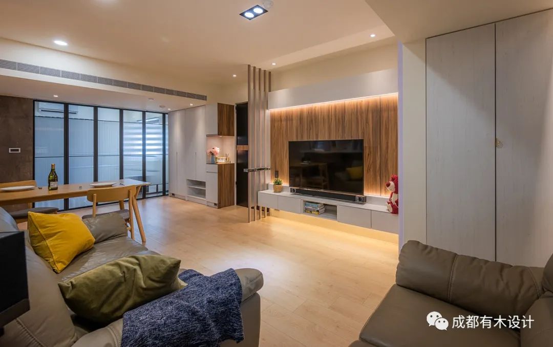 现代简约原木色清朗宅邸丨基因皓-26