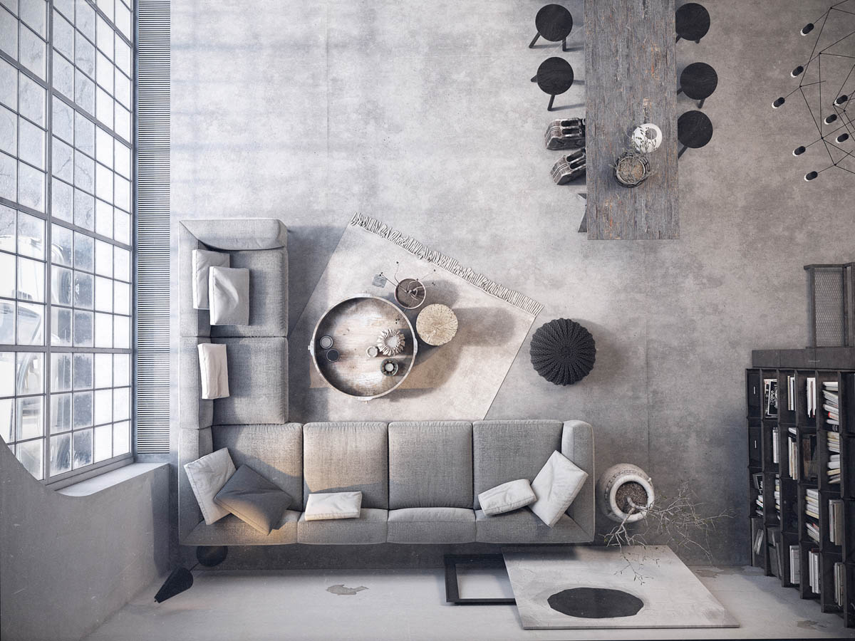 现代工业乡村住宅  Serhii Seinov-0