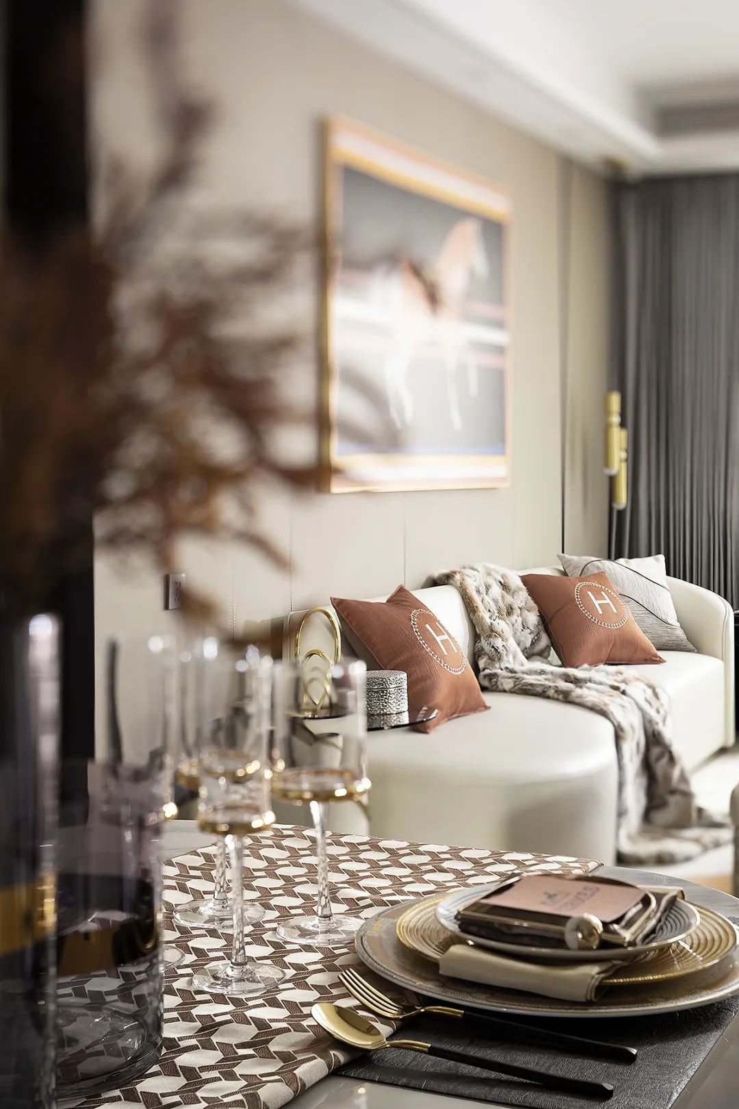 橘彩星光 · 西安中海寰宇天下奢华住宅设计丨中国西安丨其境设计-5