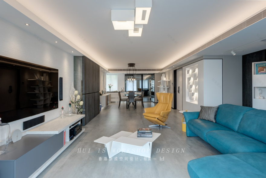 留白下的彩色空间 | 自然生机与现代简约的完美融合-5