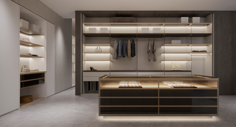 FUROM 高端定制木作总部展厅设计丨H 空间全案设计公司-28