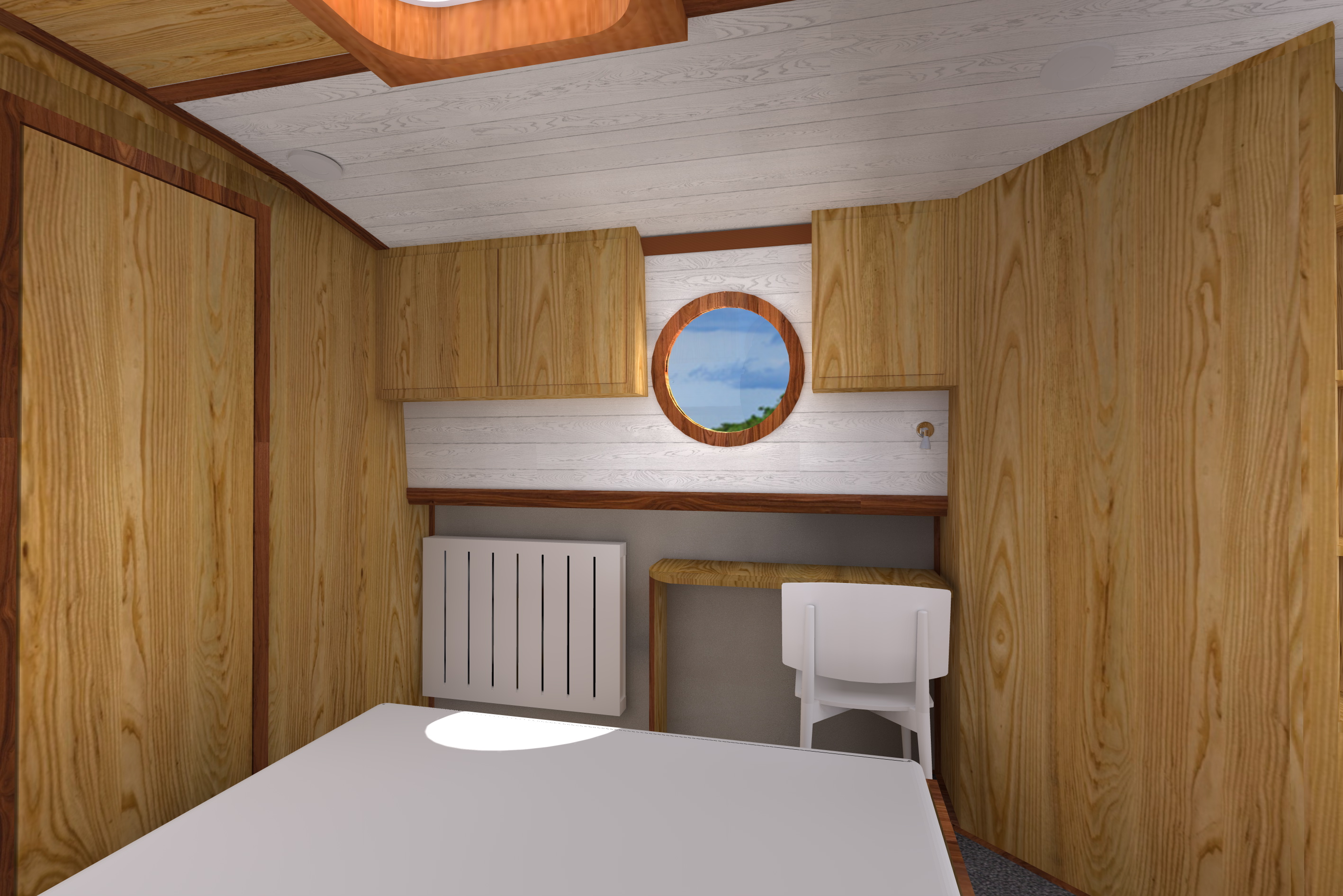 CANAL BOAT TB3 layout VCB-16