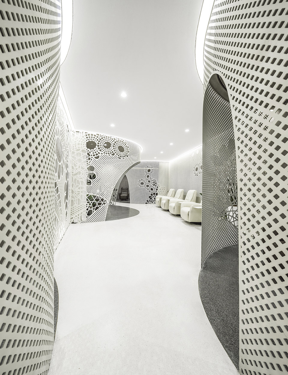 花纹空间 & Lily Nails美甲美睫北京蓝港店 / 建筑营设计工作室-11