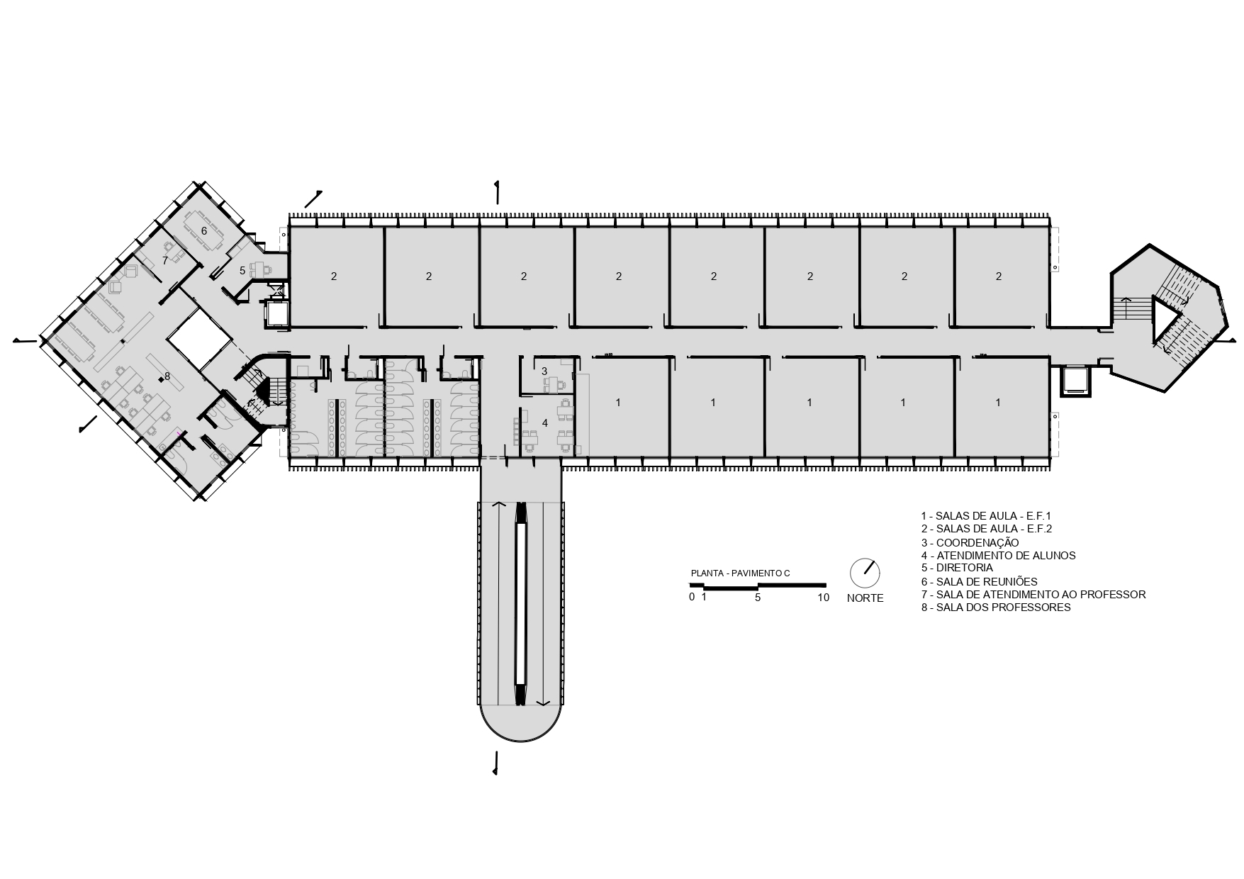 Etapa Vila Mascote School 改造及扩建项目丨巴西圣保罗丨Biselli Katchborian Arquitetos-48