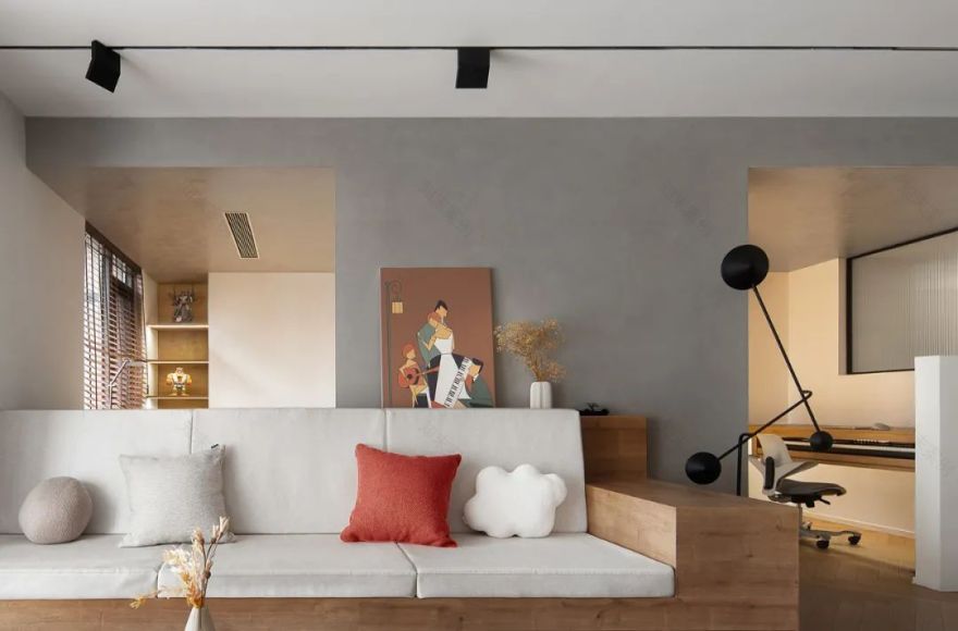 100㎡三居室改造丨中国武汉丨武汉小小空间事务所-65