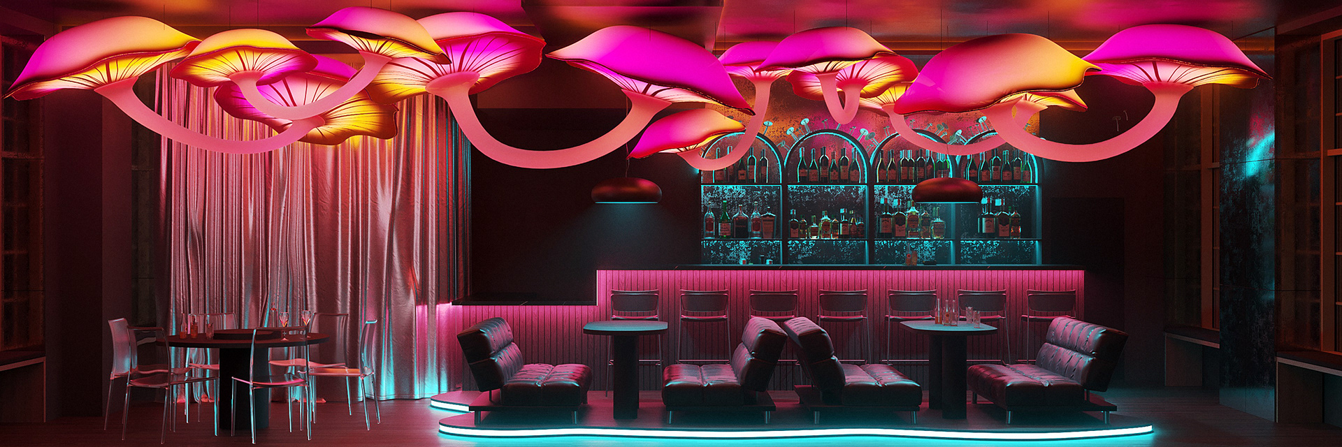 蘑菇丨波兰格但斯克丨HAPPY ROOM-21