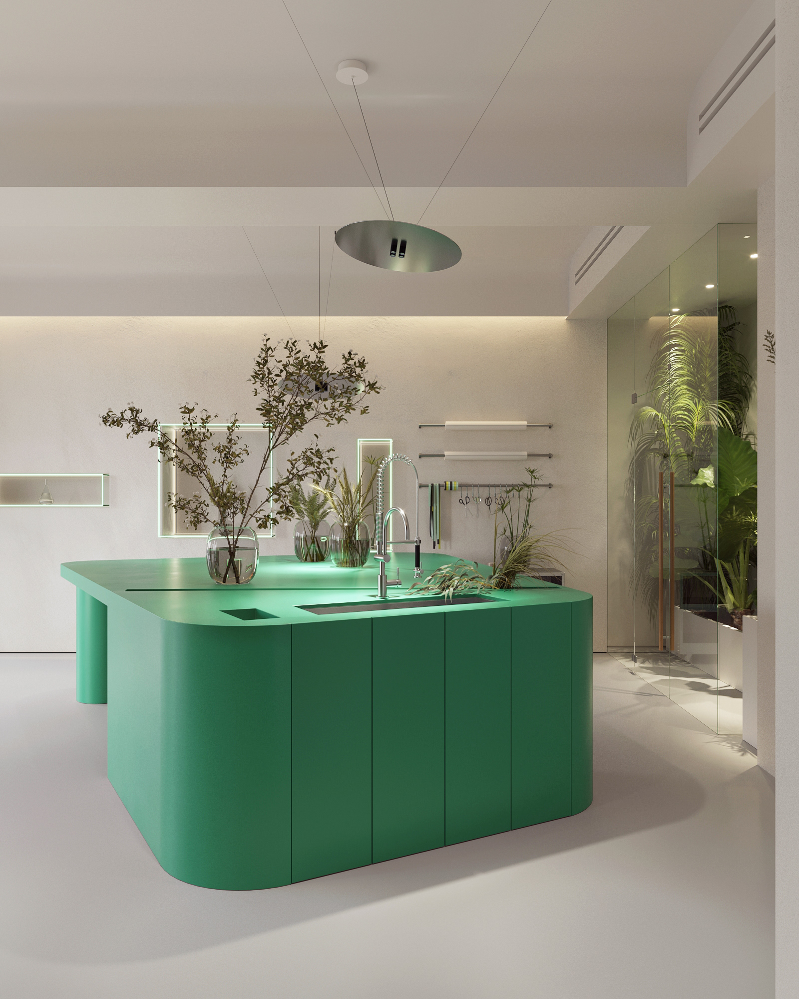 极简风商业空间表现丨中国合肥丨鹏大空间设计表现-6