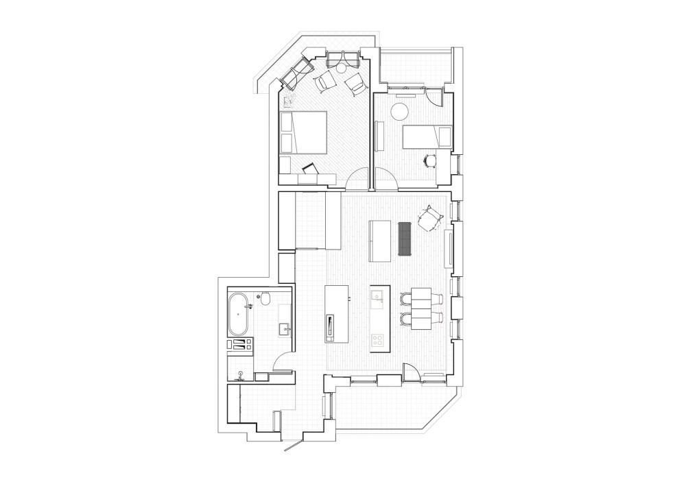 北欧风精简公寓，极简生活美学典范-16