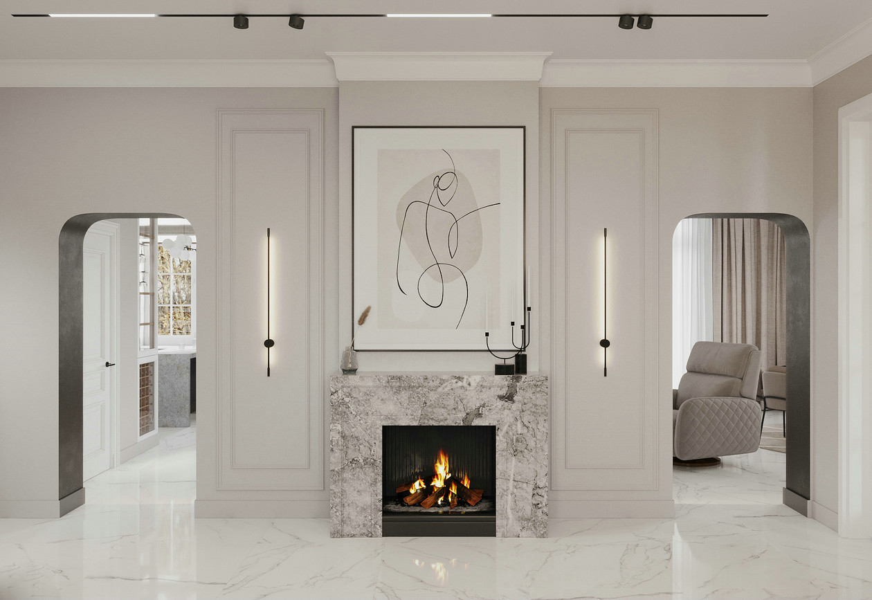 浅色系轻盈优雅的住宅-2