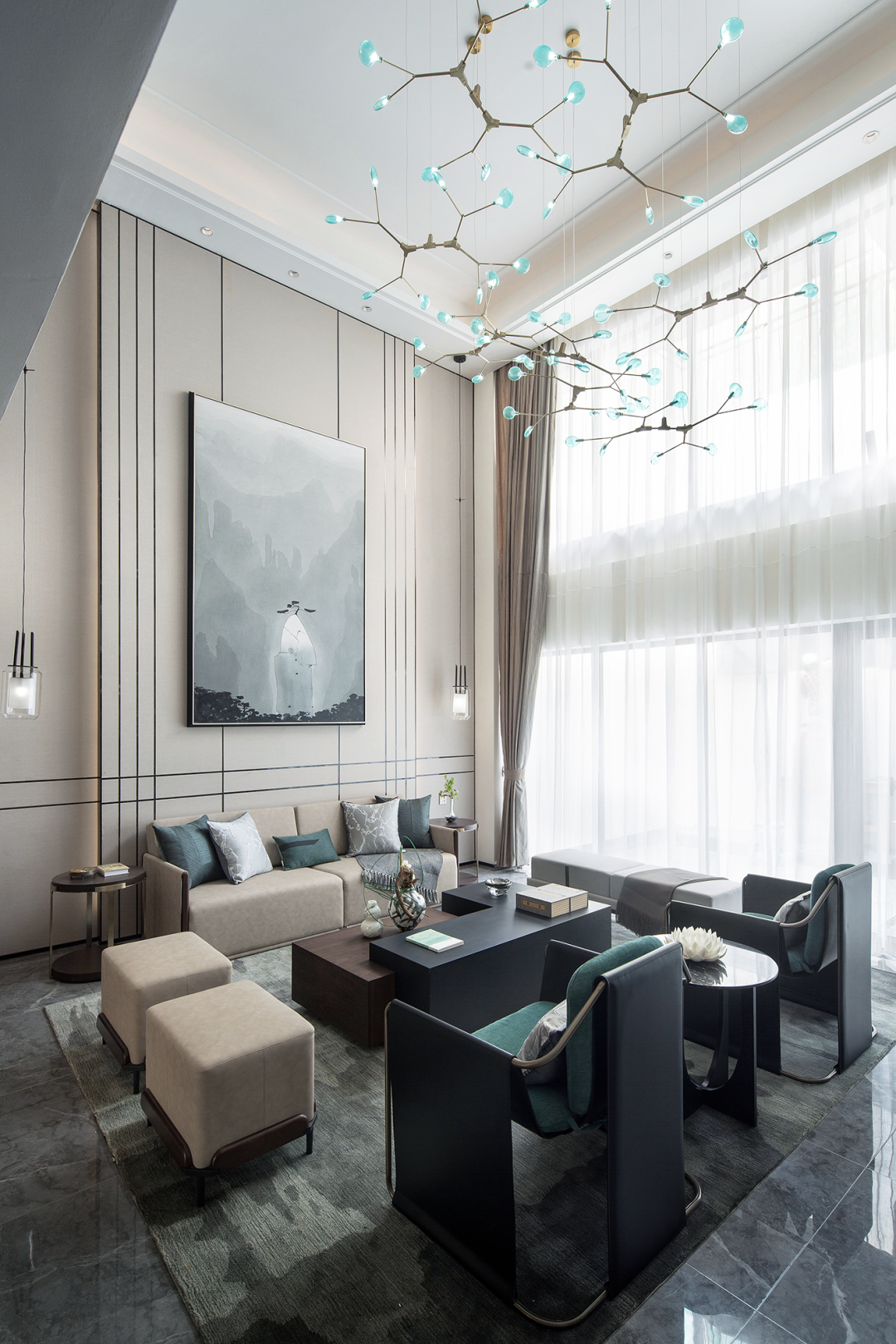 常德·誉景湾叠墅样板房丨中国常德丨香港方黄(设计)集团-13