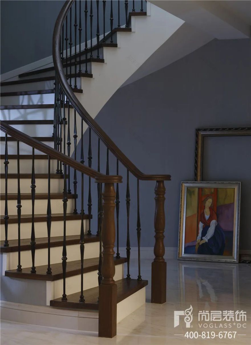 不输「李子柒的后院」!540㎡美式轻奢别墅设计,休闲舒适-81