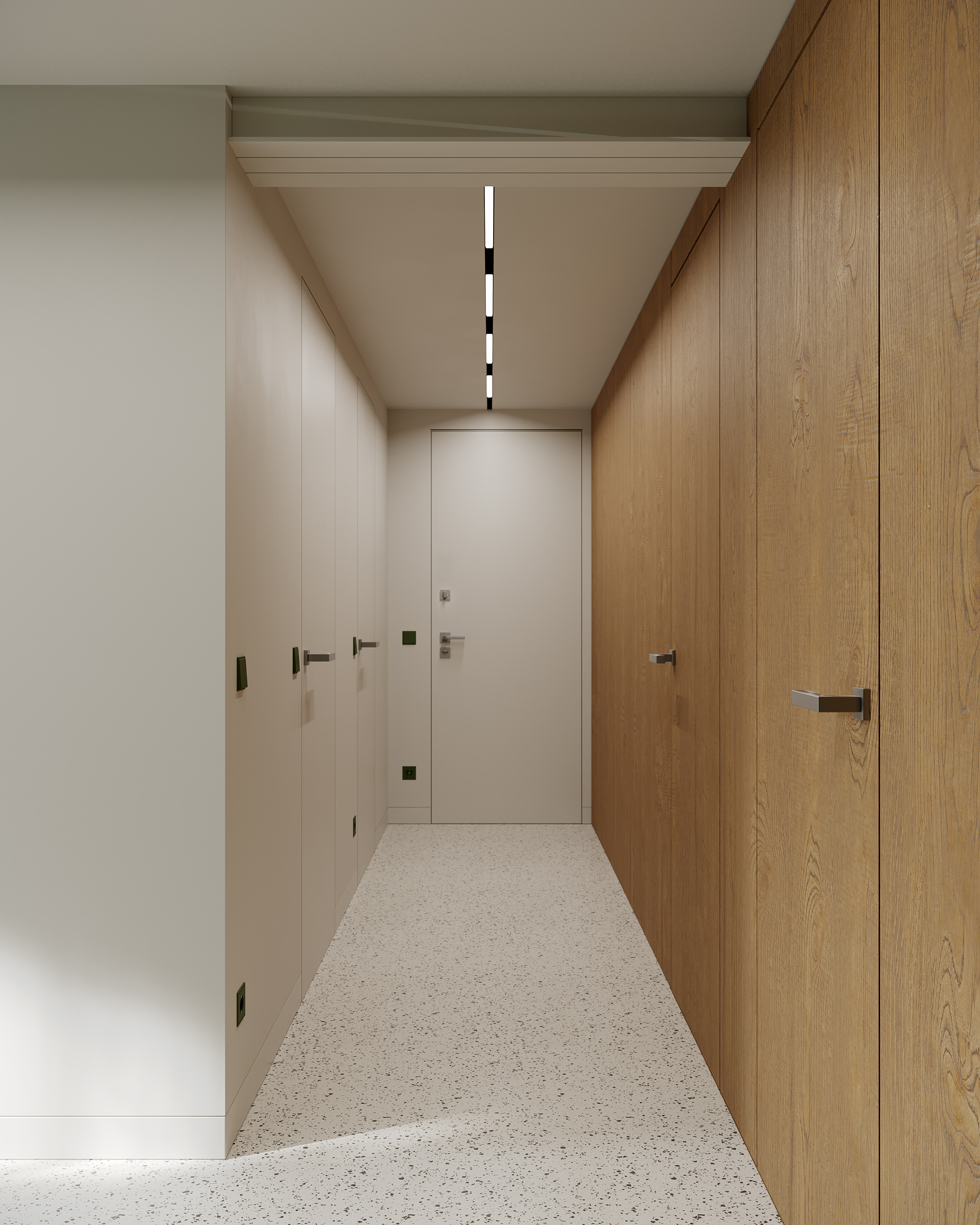 PRL时代典型波兰立方体房屋室内改造-18