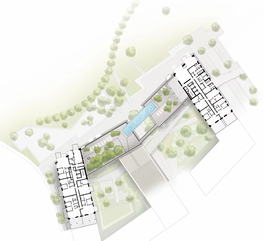 大使館花園區Legacy Buildings空中透明泳池项目丨英国伦敦丨HAL Architects,奧雅納工程顧問等-31