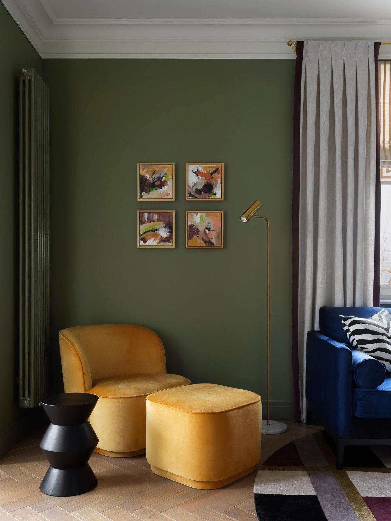 带经典元素的时尚空间丨Veronika Knyazeva-4