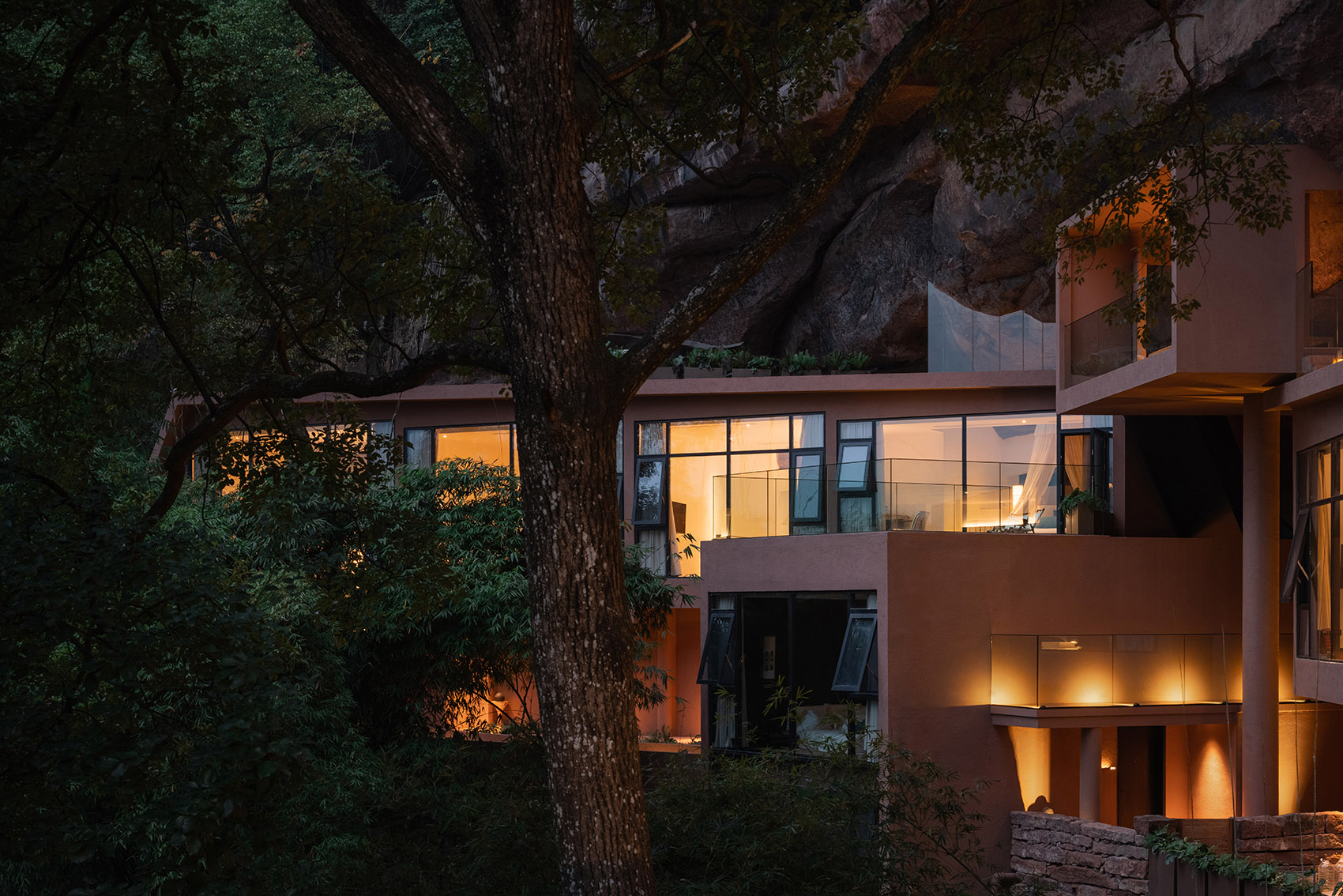 贵州匠庐洞穴酒店丨中国贵州丨空间的诗学-54