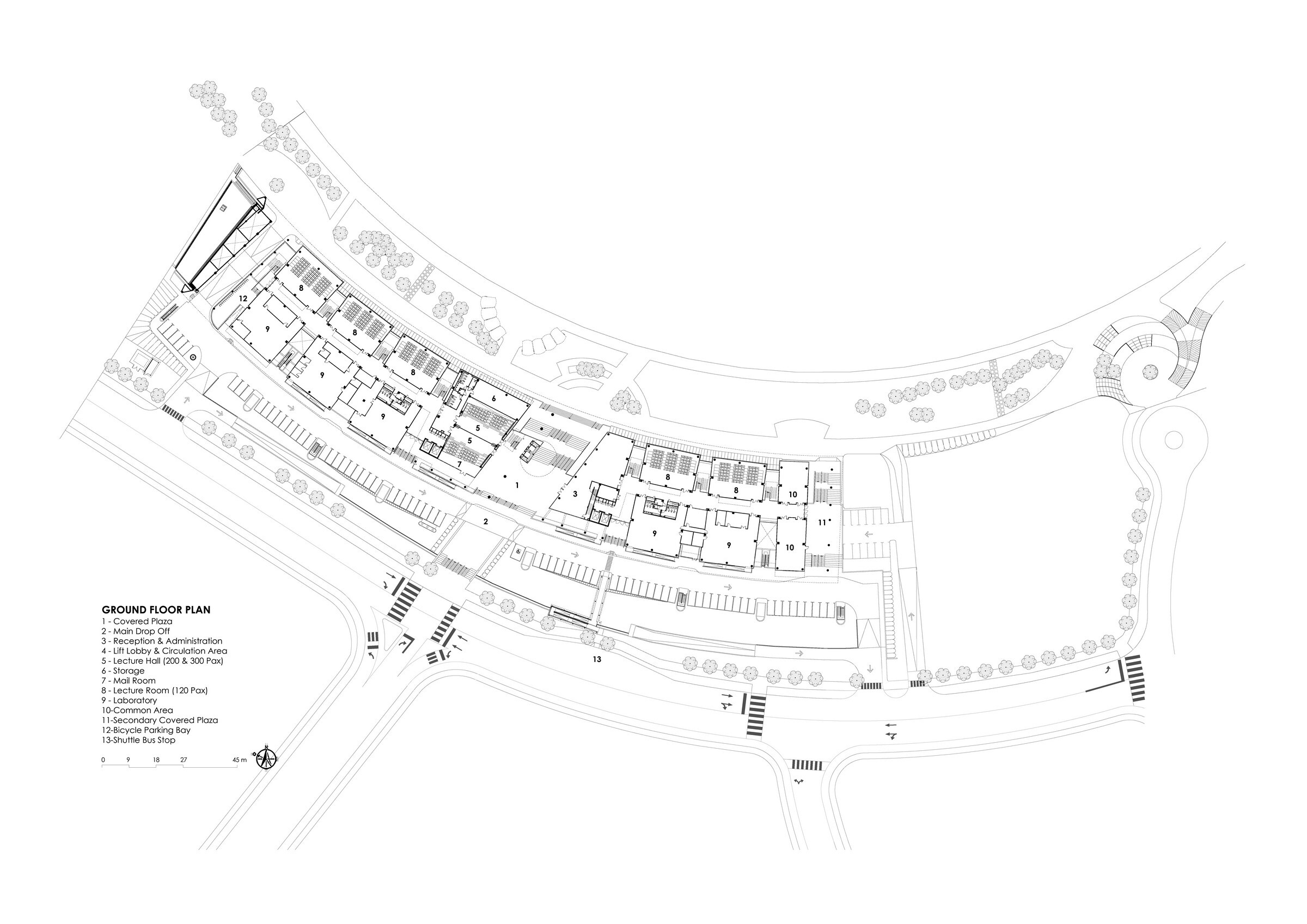 马来西亚 Heriot·Watt University 绿色校园设计-18
