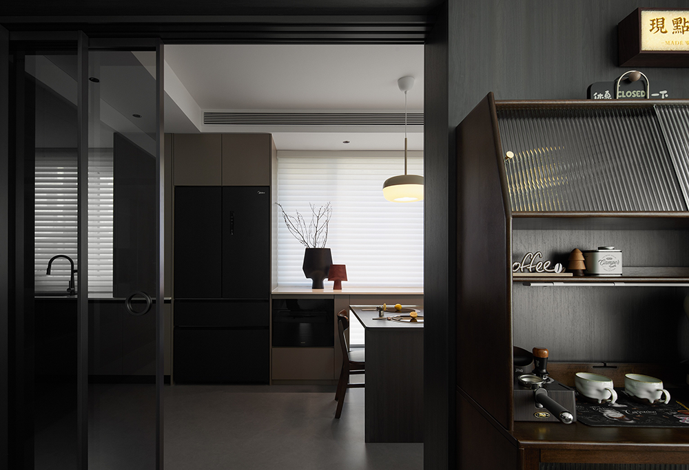 私宅设计:黑白之间,极致简约丨中国成都丨成都宏福樘设计,巴克空间设计-44