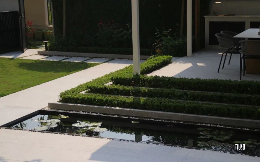 嘉陵江畔的「叠级线条」庭院丨MUSO 设计-21