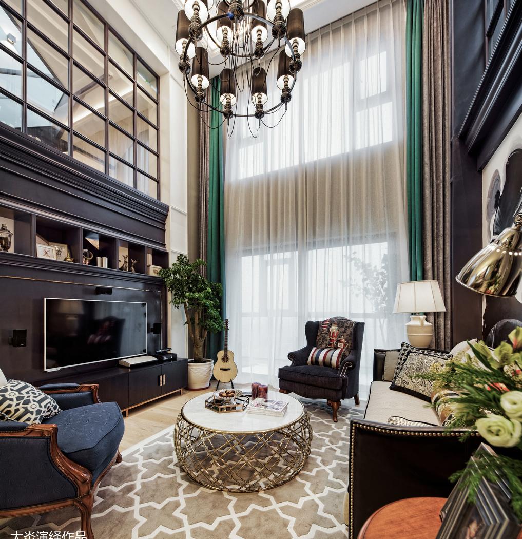 美式 Artdeco 风格顶楼复式设计 | 温馨舒适,富有艺术感-10