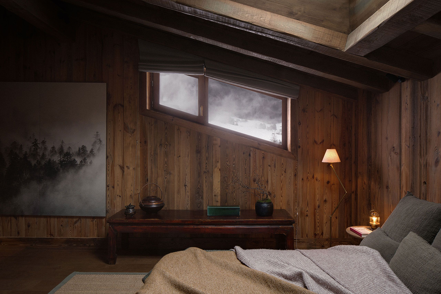 自然中的静谧沉思-85