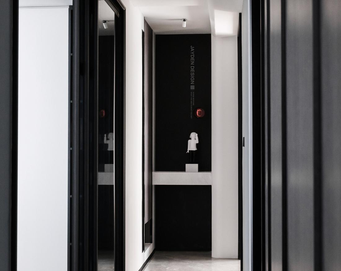 黑与白的协奏曲·简狄设计事务所的平层设计-9