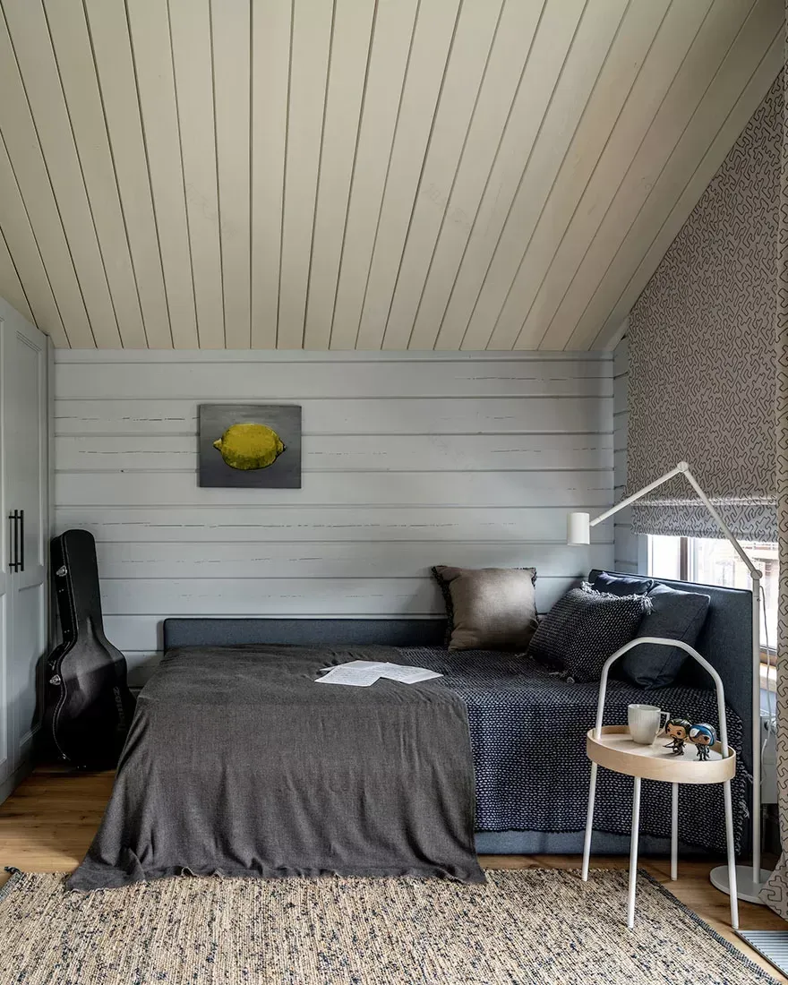 莫斯科市区内的木质住宅设计丨俄罗斯莫斯科丨Елена Учаева(叶莲娜·乌恰耶娃)-37