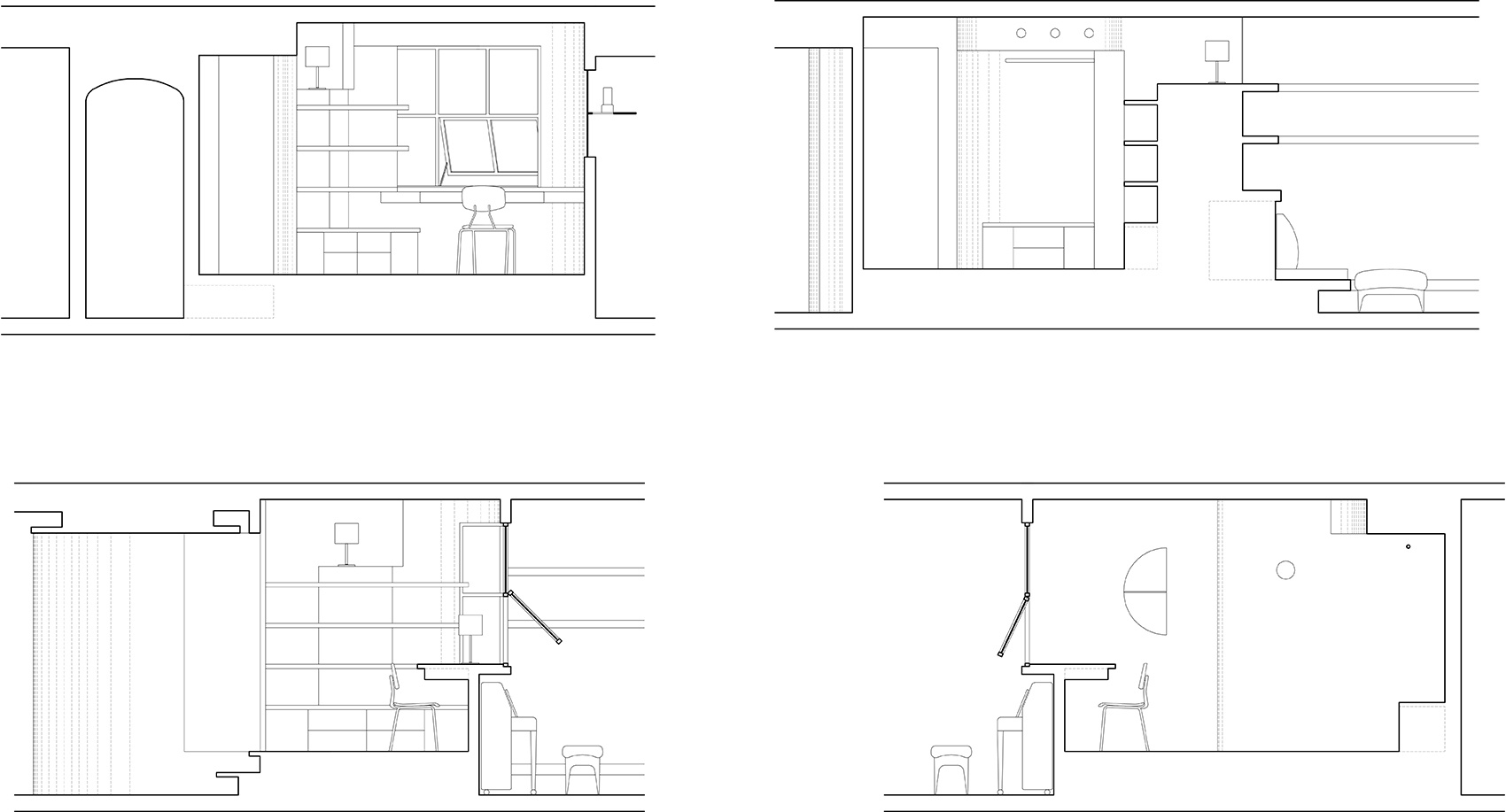 茧宅:刘女士家丨中国北京丨金秋野建筑工作室-79