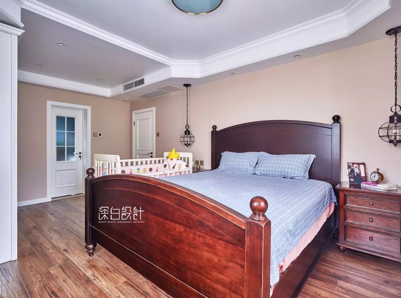 天津 130 平美式休闲空间 | 自由舞动的 DeepWhite Design-27