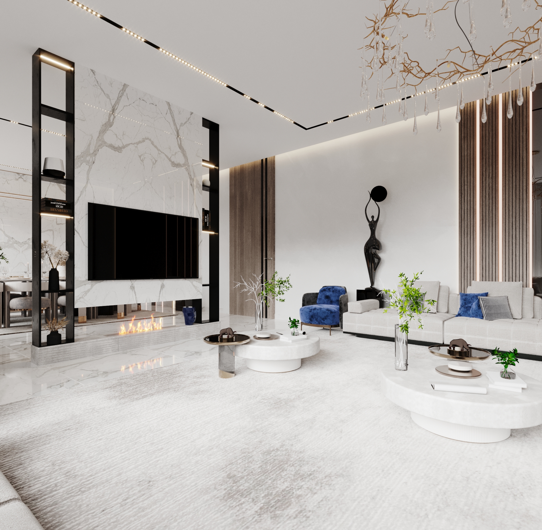 2023 年令人惊叹的室内设计别墅-5